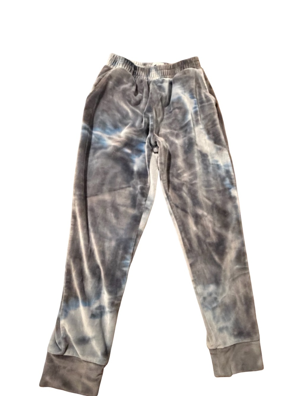 Between Girls Tie-Dye Jogger Sweatpants Gray Blue Size 7